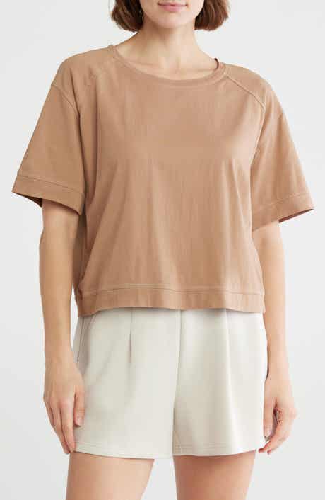 Z by Zella Vintage Wash Boxy Tee