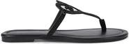 Kurt Geiger London Kurt Heart T-Bar Leather Flat Sandal