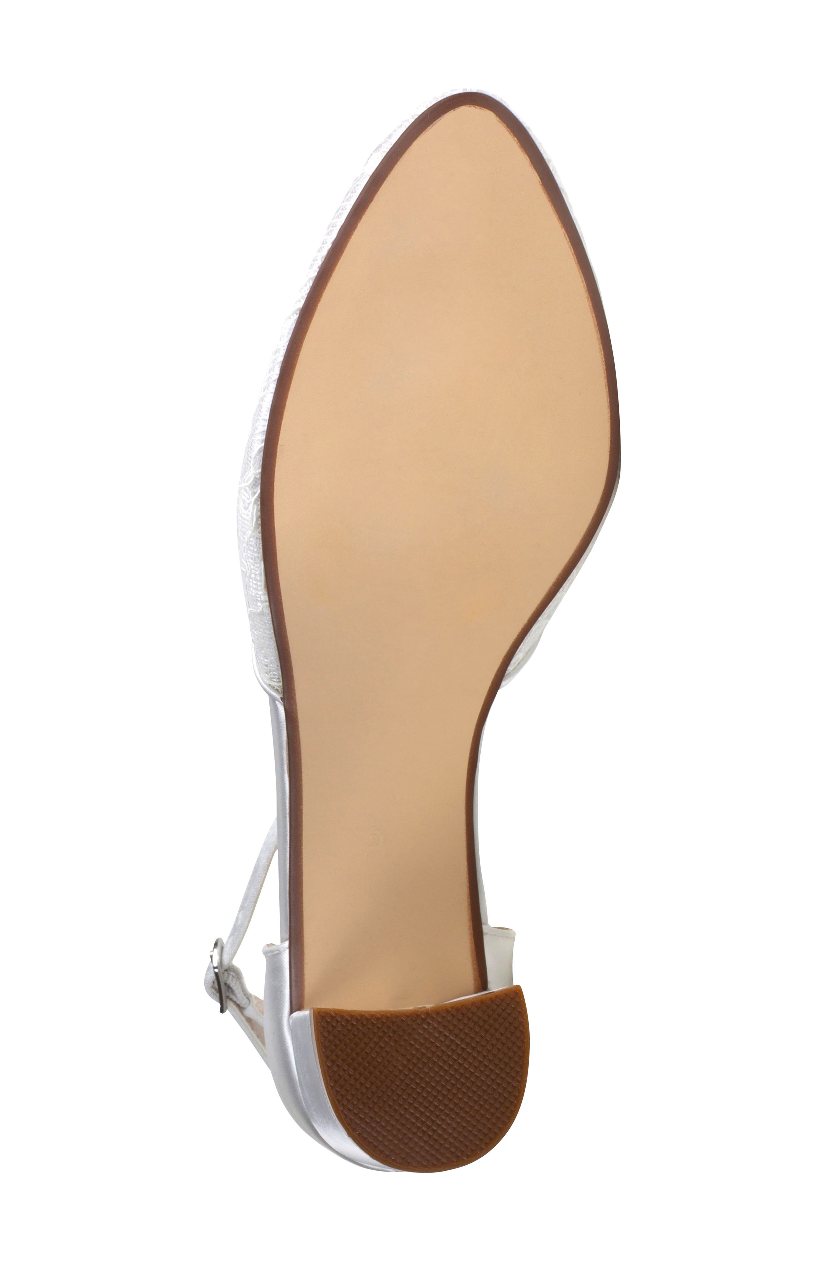 Touch Ups Hazel Ankle Strap Pump, Alternate, color, White