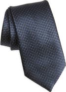 Brioni Geometric Jacquard Silk Tie
