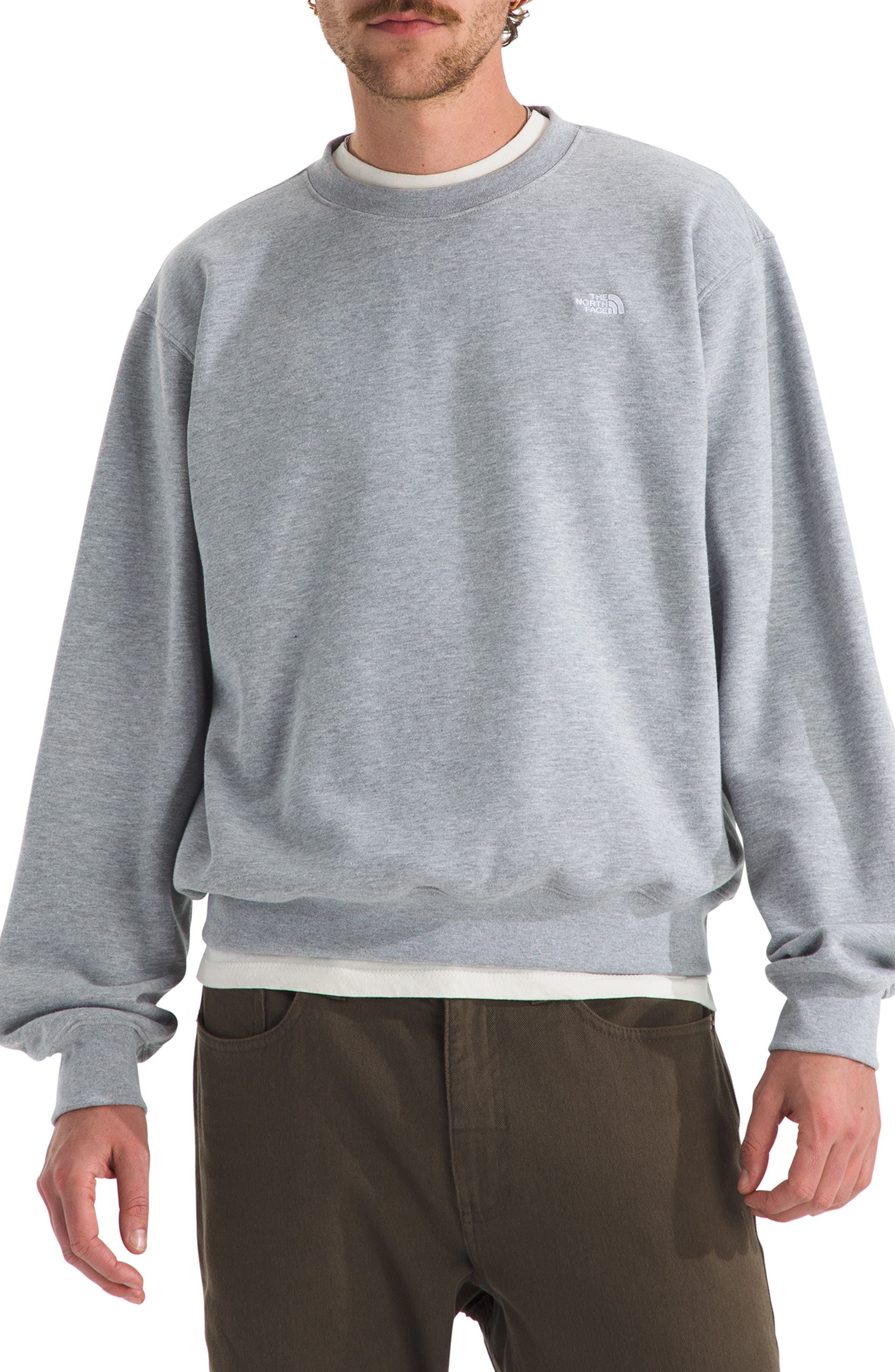 TNF PALE GREY HEATHER