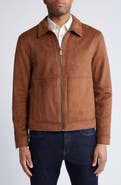 Hart Schaffner Marx Westwood Water Resistant Faux Suede Jacket