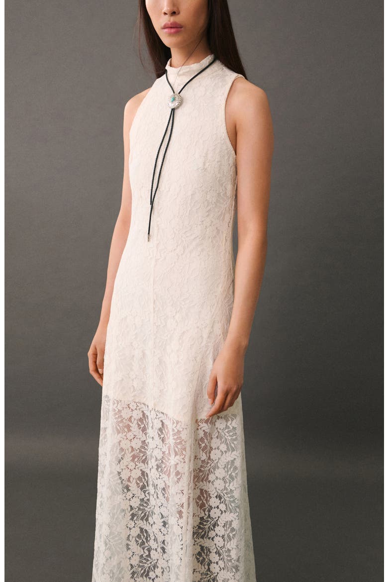 Park Lace Dress, Alternate, color, ECRU