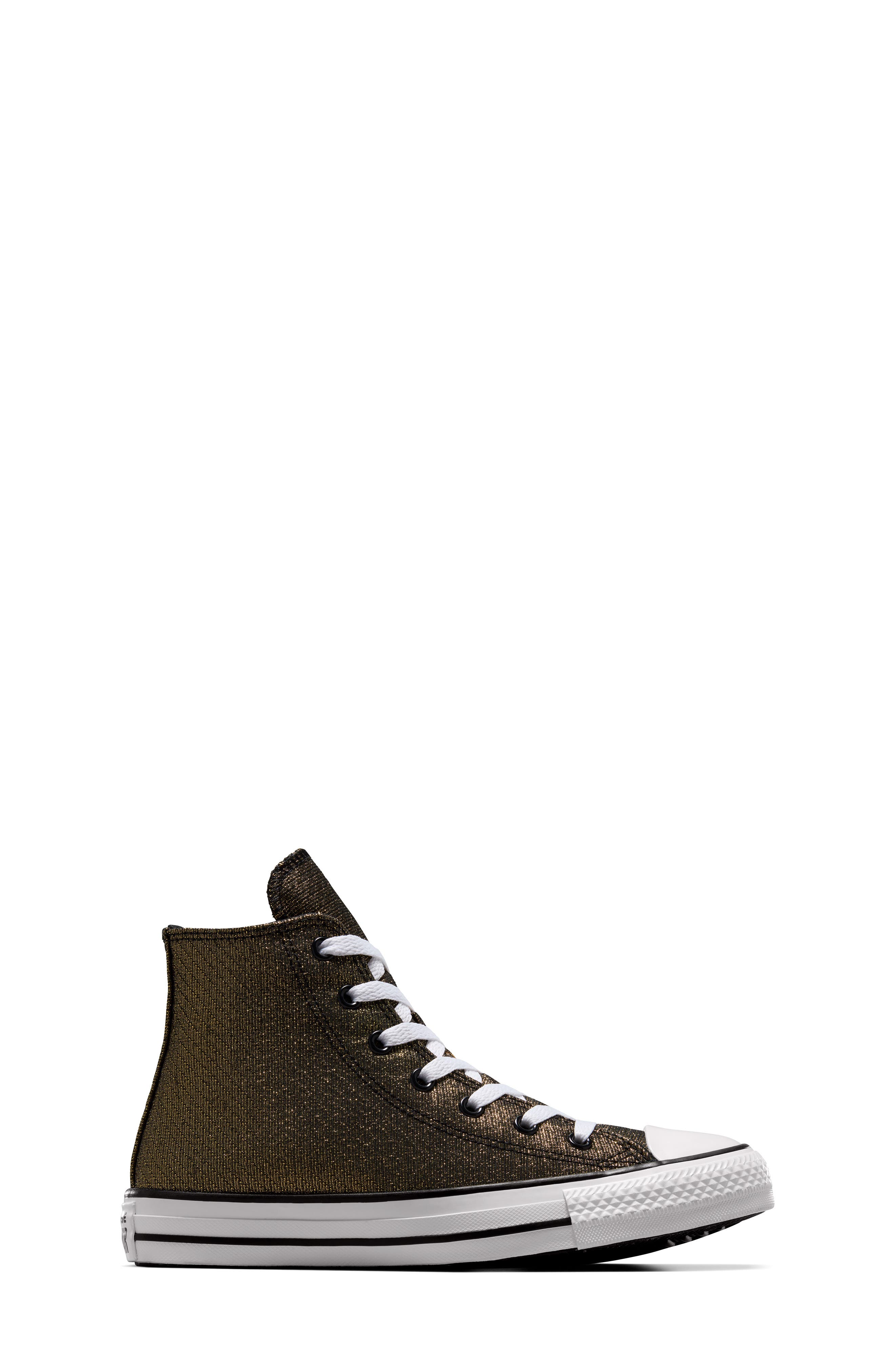 Converse Kids' Chuck Taylor<sup>®</sup> All Star<sup>®</sup> High Top Sneaker, Alternate, color, 