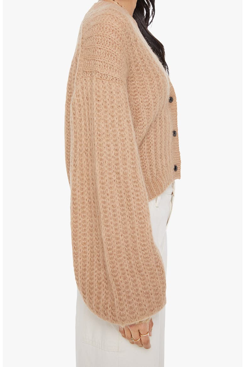 The Puffy Sleeve Varsity Cardigan, Alternate, color, COTTON CANDY