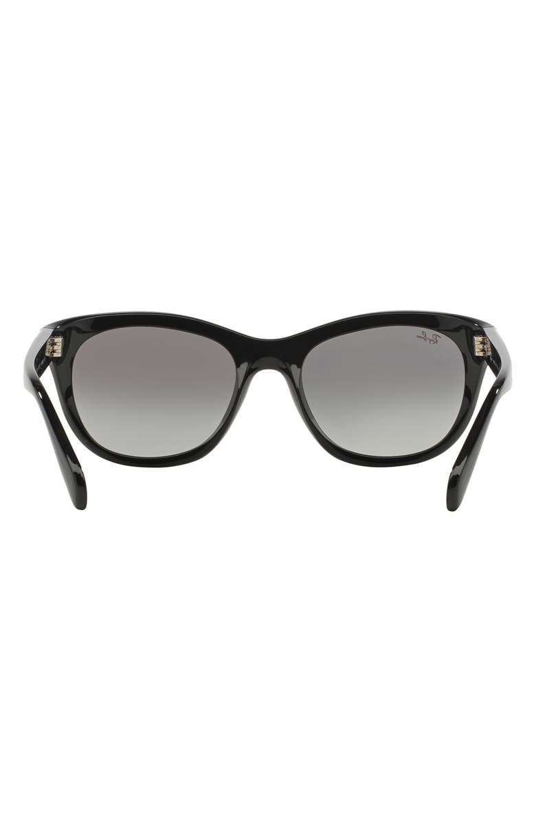 Ray-Ban 'Highstreet' 56mm Sunglasses, Alternate, color, Black