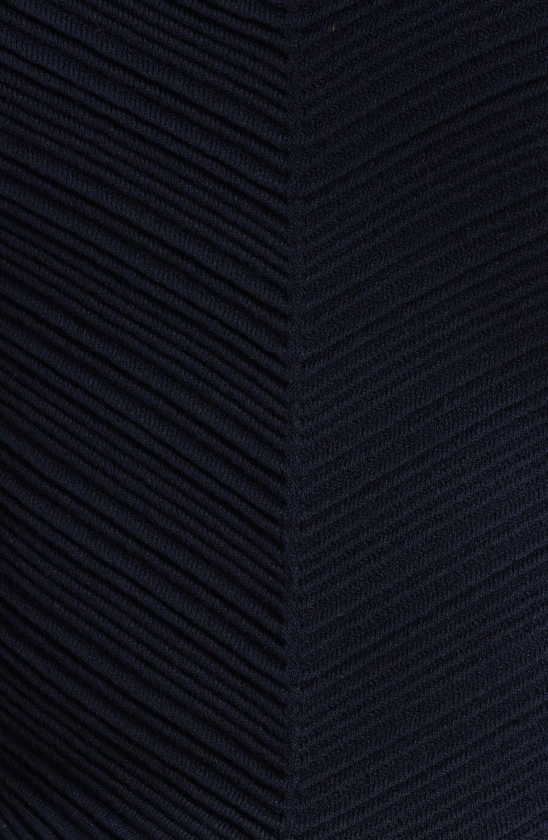 BOSS Fointa Chevron Rib Polo, Alternate, color, Sky Captain