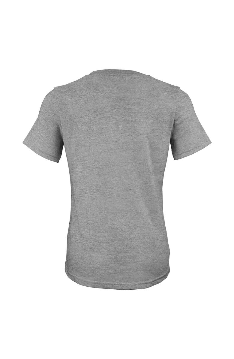 FANATICS Girls Youth Fanatics Branded Heather Gray Texas Rangers 2023 World Series Champions Locker Room T-Shirt, Alternate, color, 