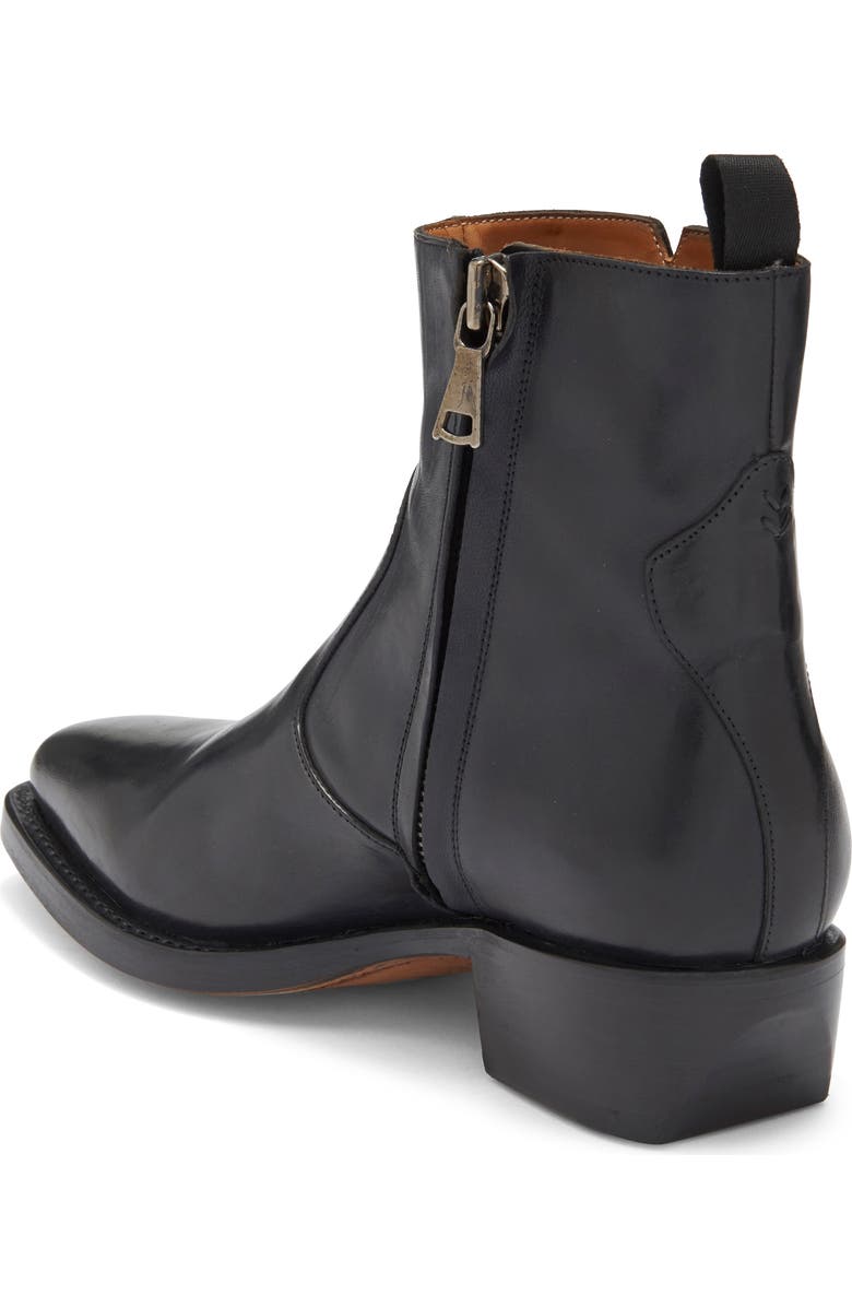 John Varvatos Walker Tassel Zip Boot, Alternate, color, Black