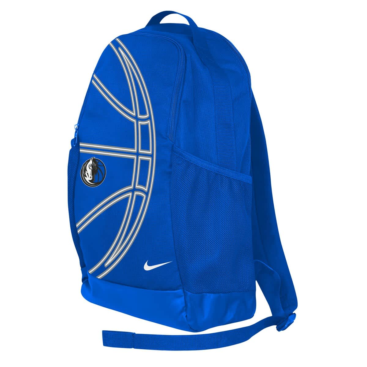 Nike Blue Dallas Mavericks Brasilia 2.0 Backpack, Alternate, color, Blue
