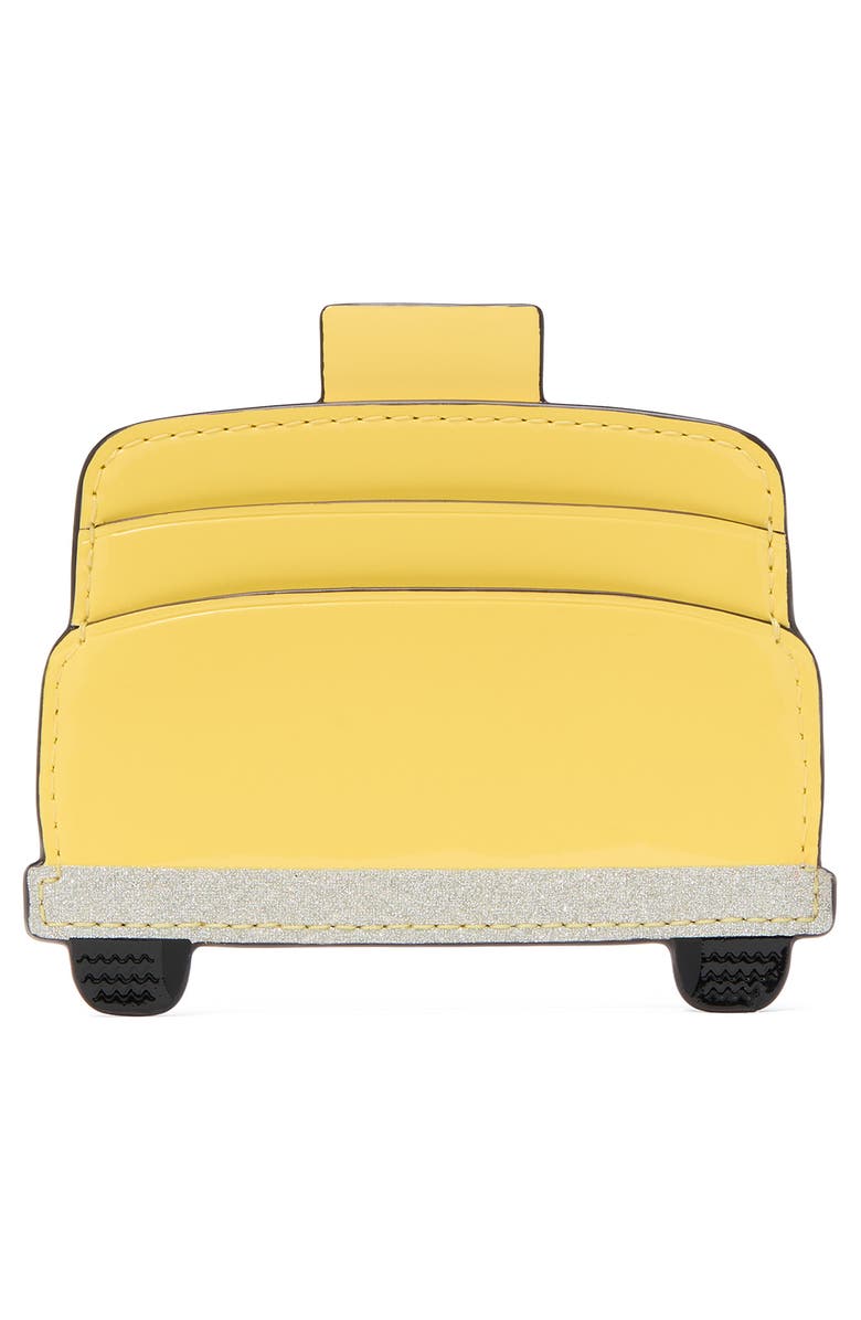 Kate Spade New York hey taxi embellished card case, Alternate, color, 