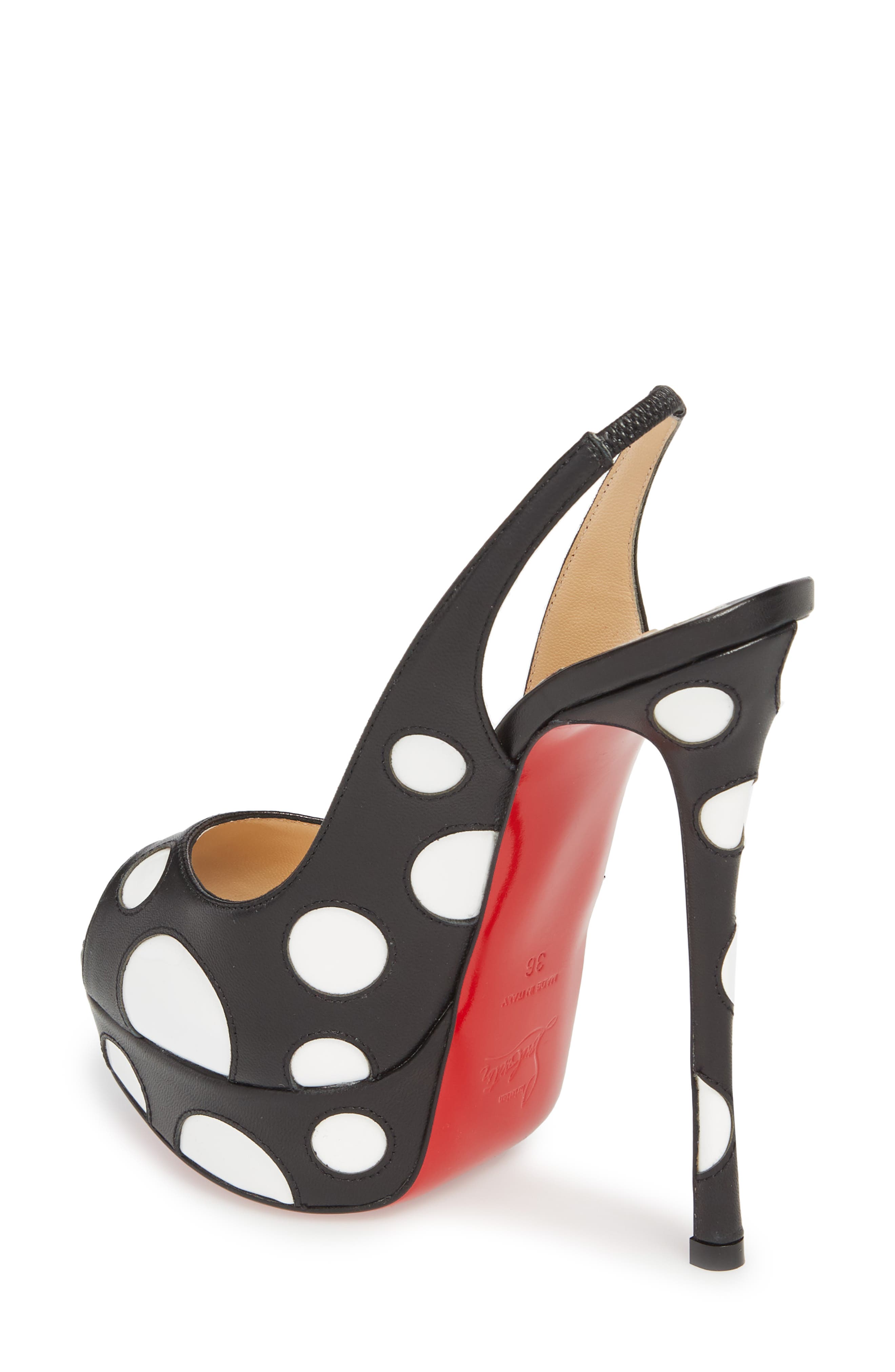 Christian Louboutin Bubble Up Slingback Pump, Alternate, color, 