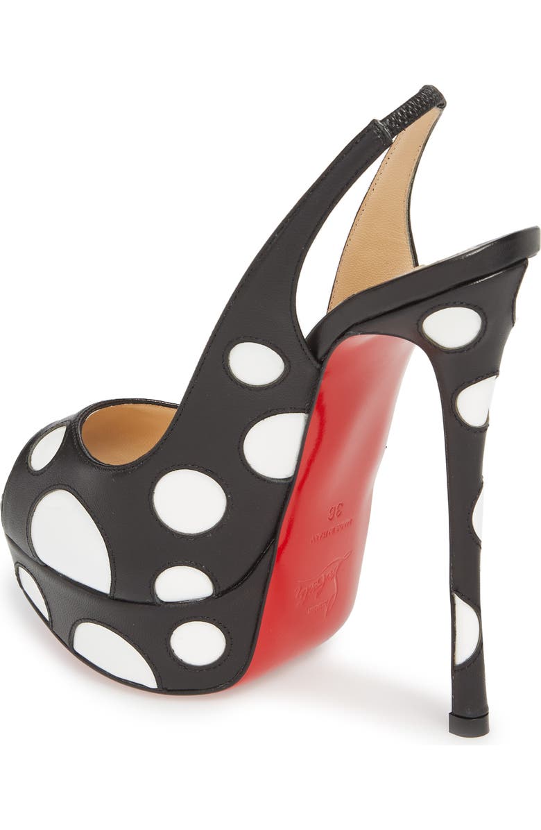 Christian Louboutin Bubble Up Slingback Pump, Alternate, color,