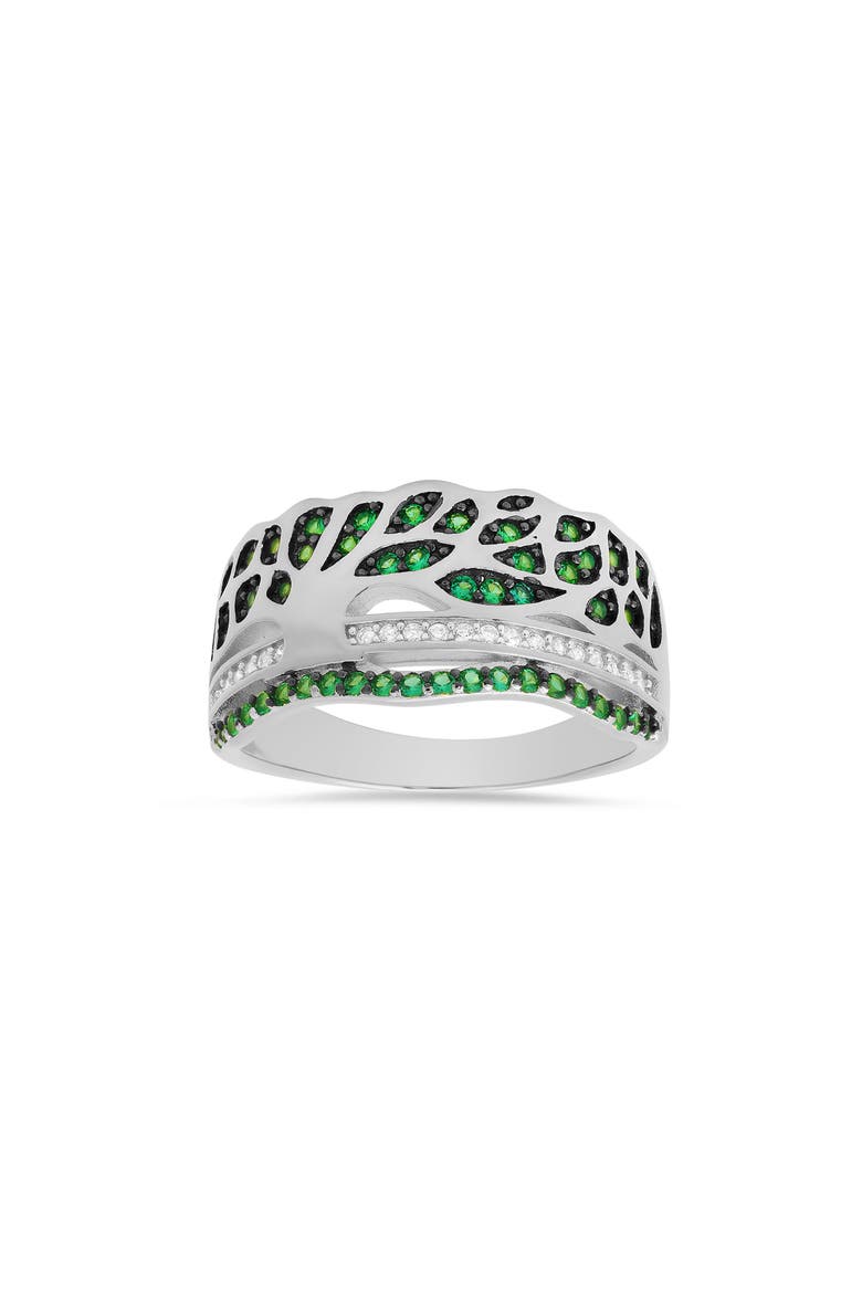Tree Of Life Ring, Main, color, SILVER