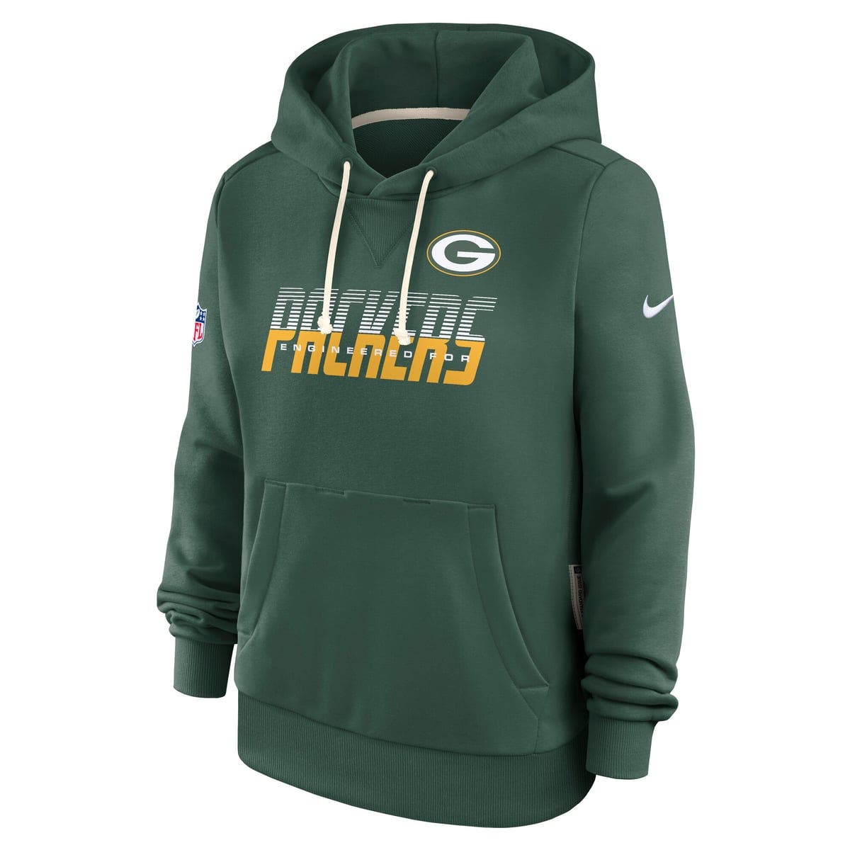 Nike Women's Nike Green Green Bay Packers Sideline Standard Issue Dri ...