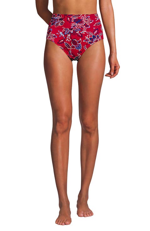 Chlorine Resistant Pinchless High Waisted Bikini Bottoms