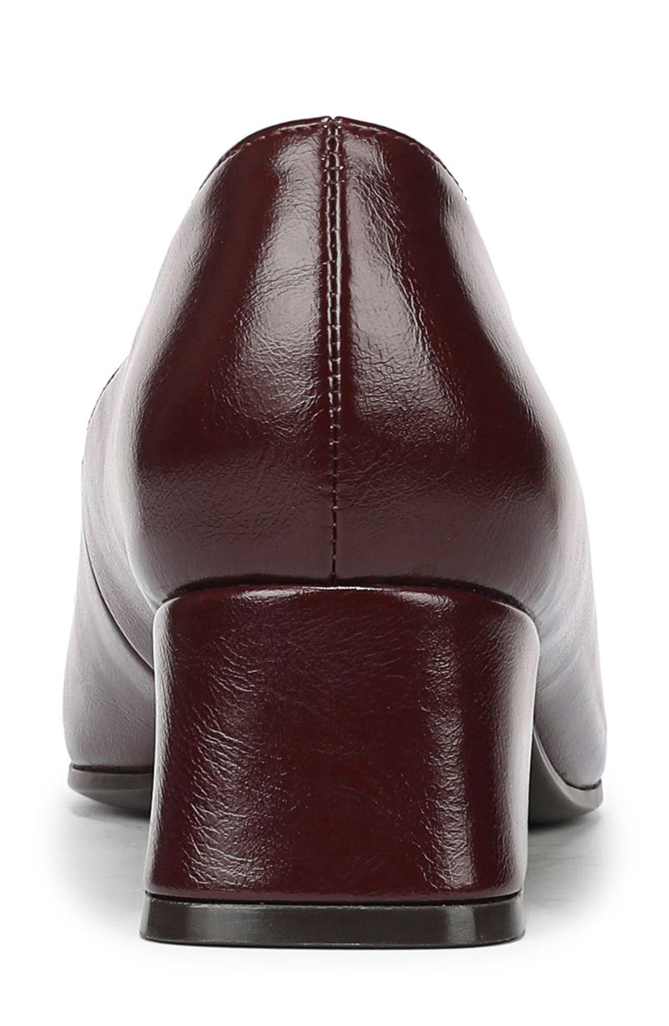 Avani Block Heel Pump - Wide Width Available, Alternate, color, WINE RED FAUX LEATHER