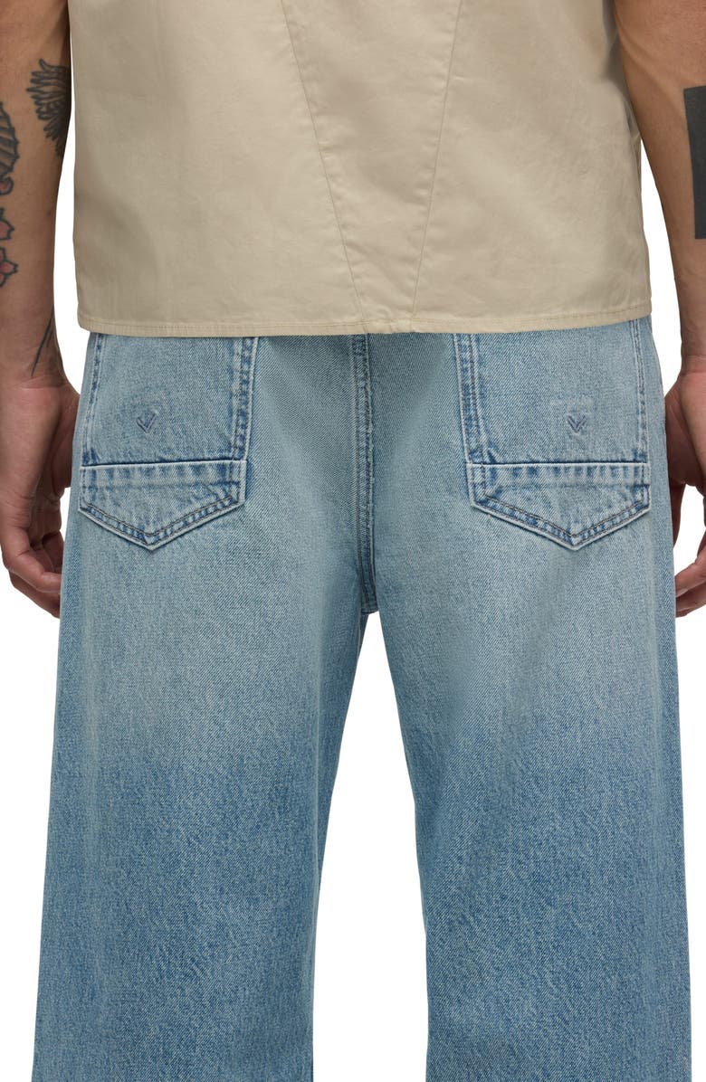 Hudson Jeans Luca Wide Leg Jeans, Alternate, color, 