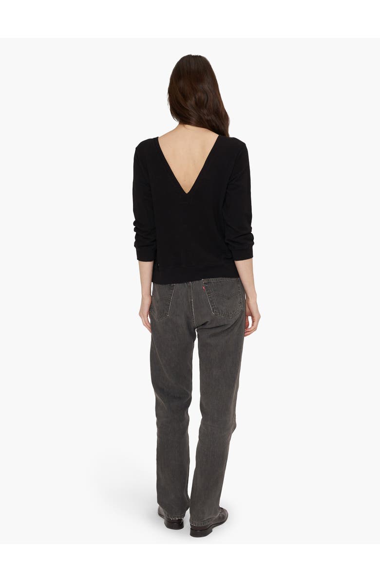 WILT Clothing Baby Backless Sweatshirt, Alternate, color, Black