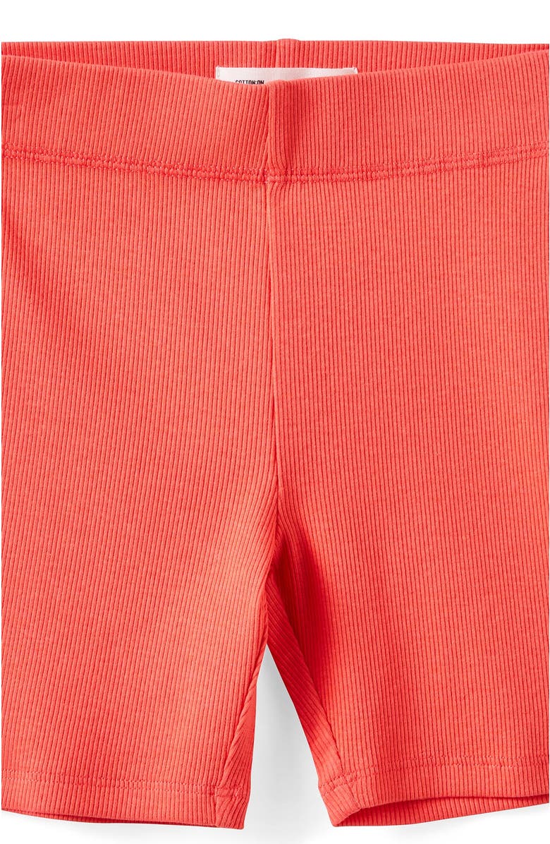 Cotton On Kids Kid's Hailey Bike Short, Alternate, color, Coral Red Bows