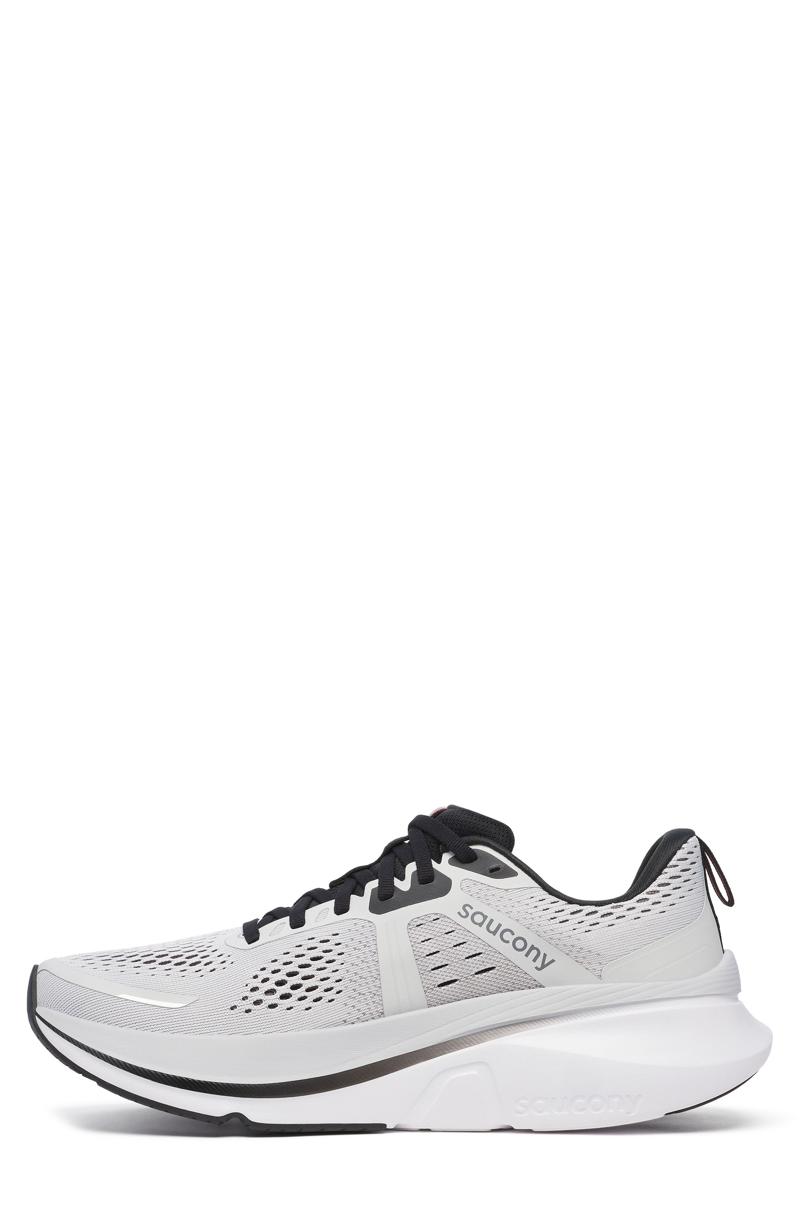 Saucony Guide 18 Running Shoe, Alternate, color, Cloud/Black