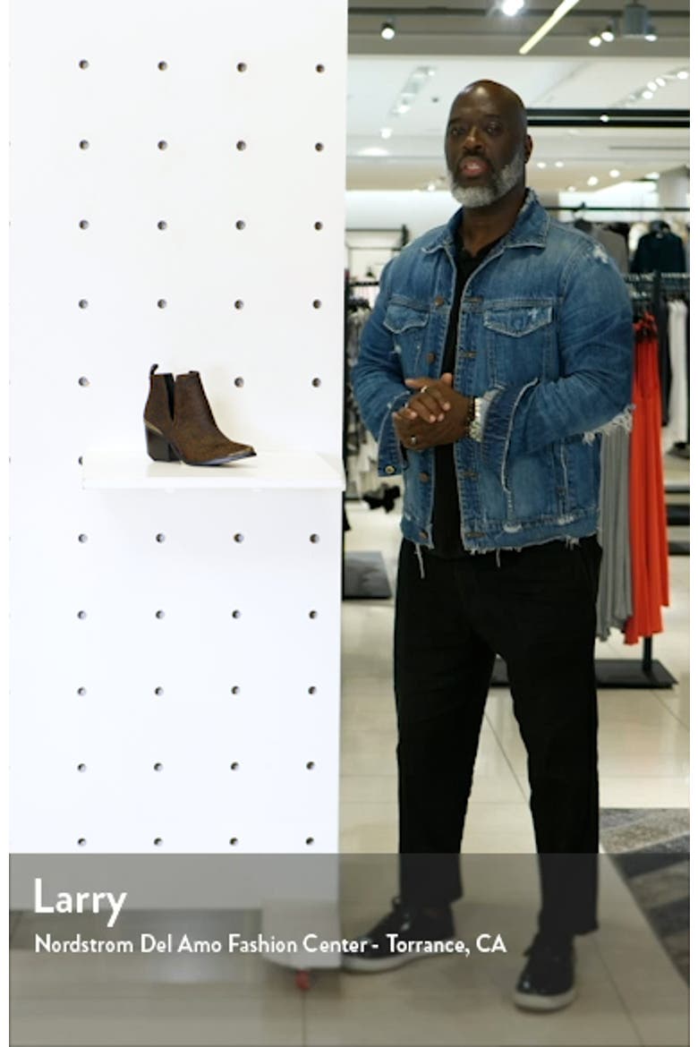 Cromwell Cutout Western Boot video
