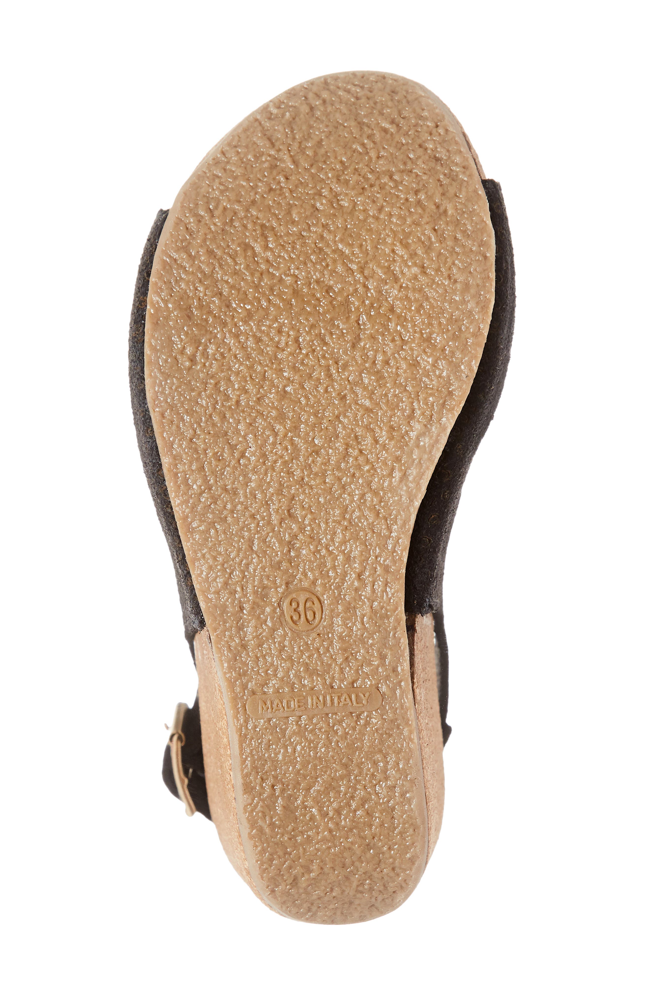 Bos. & Co. Savona Wedge Sandal, Alternate, color, 