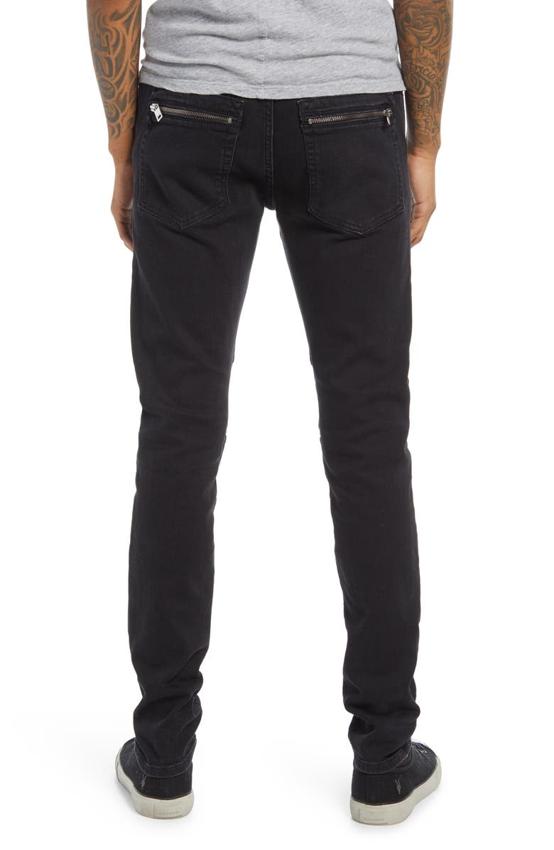 DIESEL<sup>®</sup> D-Amny Moto Skinny Jeans, Alternate, color, 