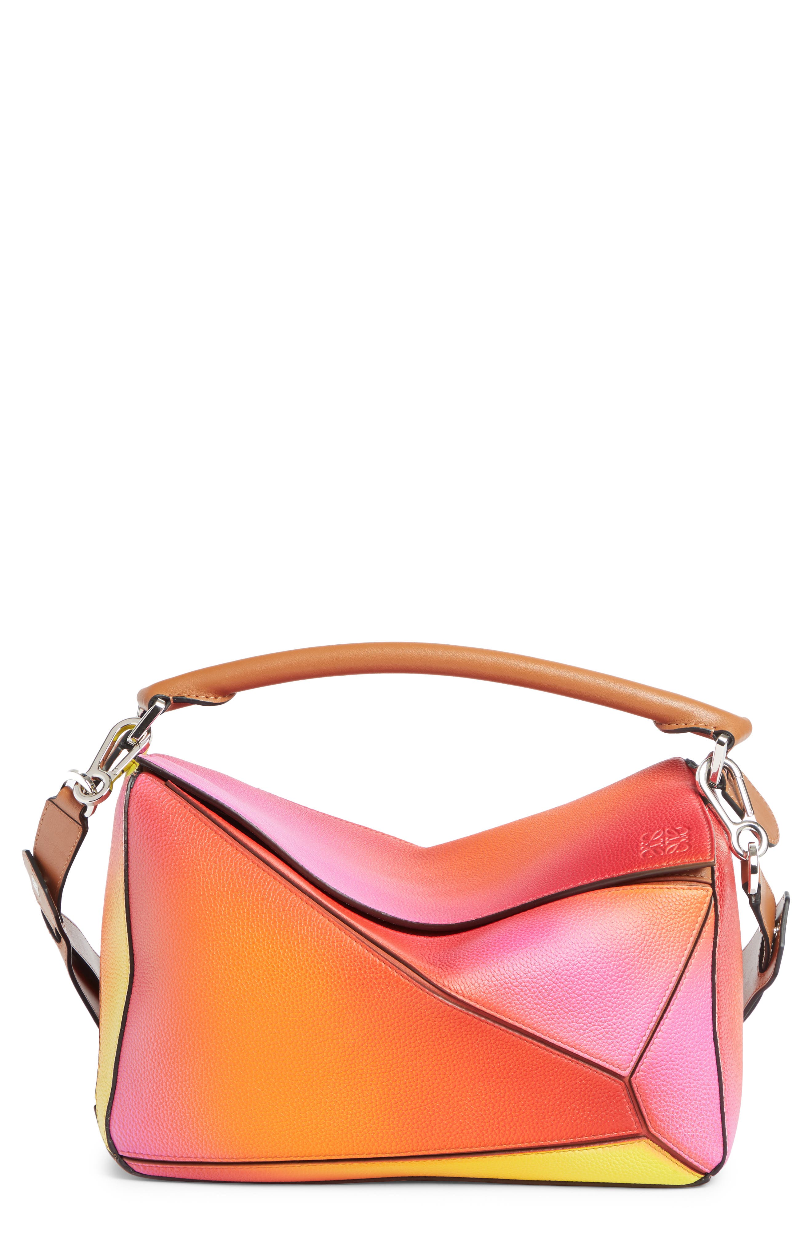 Loewe Puzzle Ombré Calfskin Leather Bag, Main, color, 