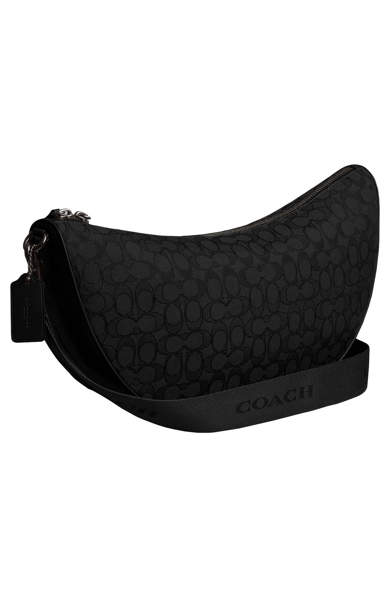 COACH Hall Soft Signature Jacquard Sling Bag, Alternate, color, 
