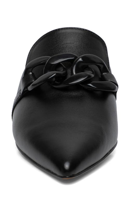 Linea Paolo Adora Pointed Toe Mule In Black