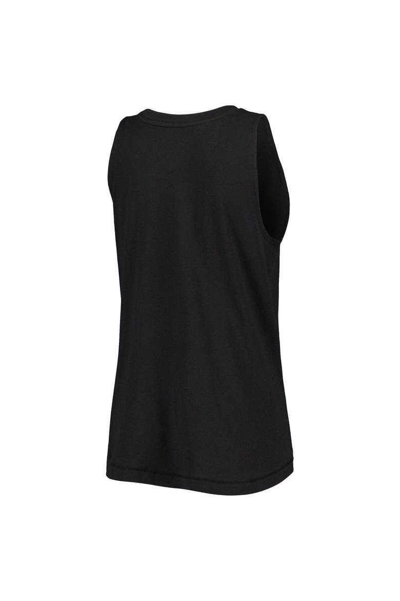 Women's Champion Black Texas Longhorns Arch Logo Tank Top, Alternate, color, Black