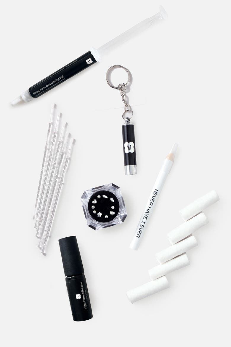 Classic Glam Diy Tooth Gem Kit, Alternate, color, White