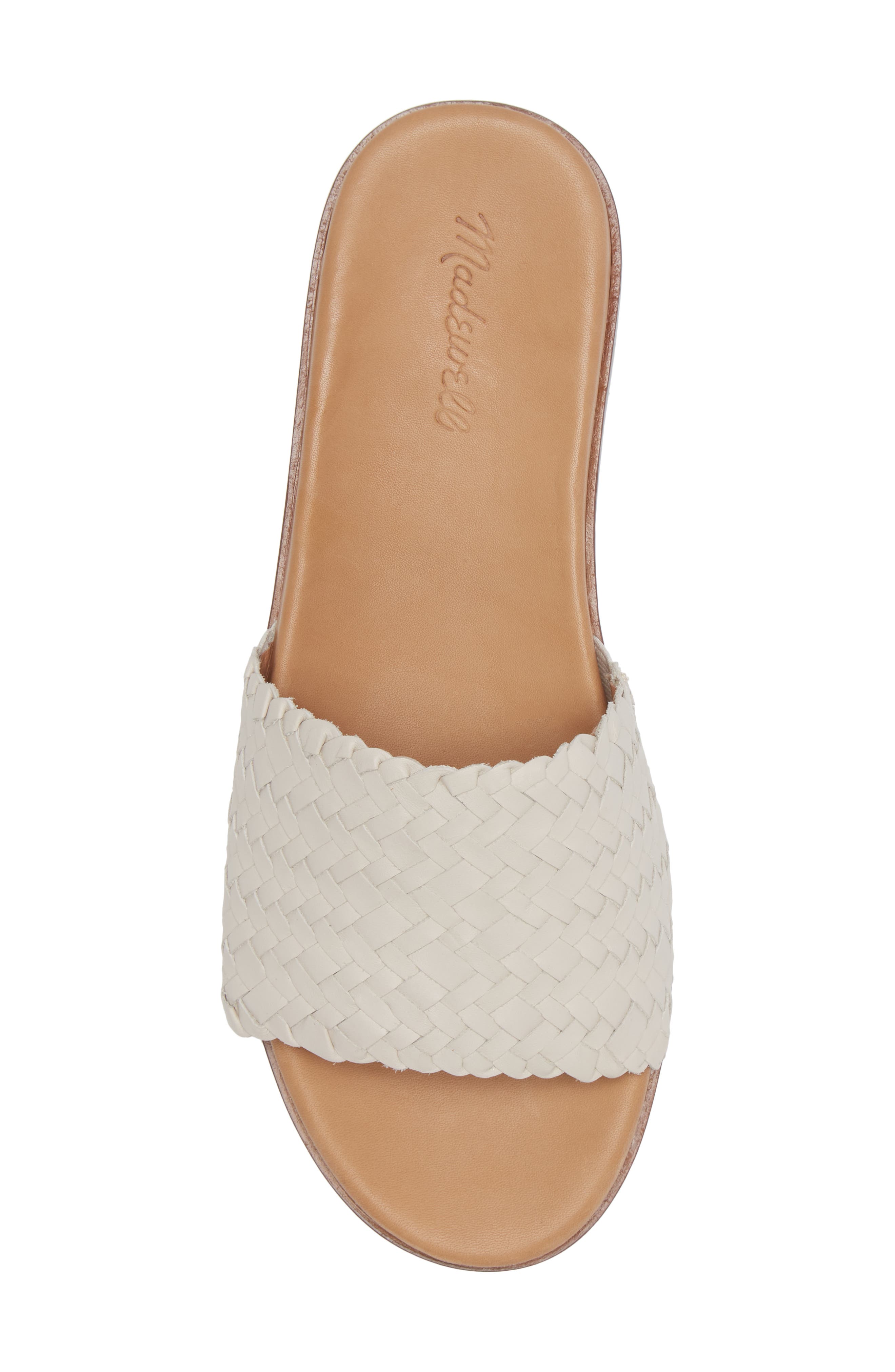 Madewell The Louisa Woven Slide Sandal, Alternate, color, 