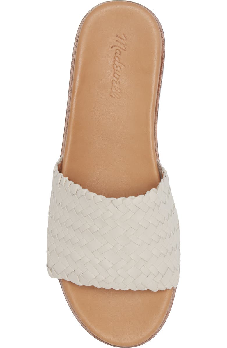 Madewell The Louisa Woven Slide Sandal, Alternate, color,