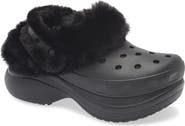 CROCS Bae Fleece Lined Platform Clog