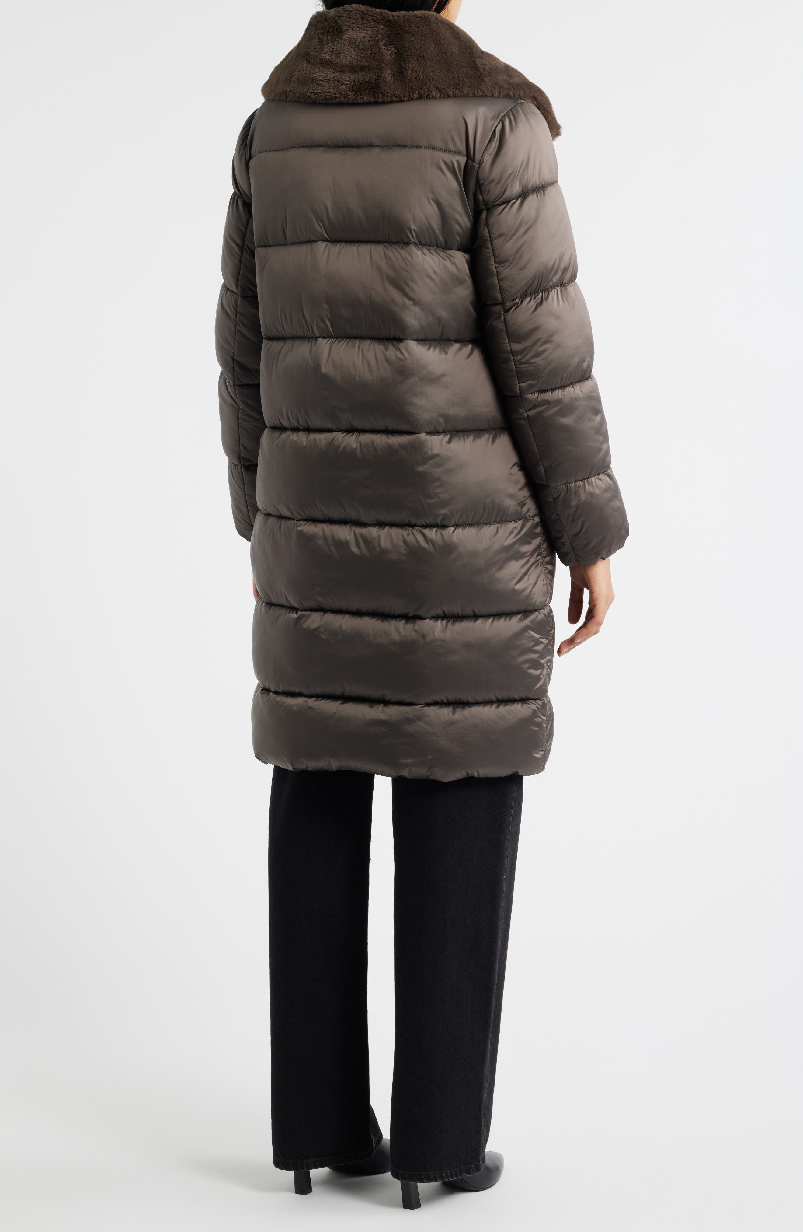 Missy Nylon Puffer Coat - image 2