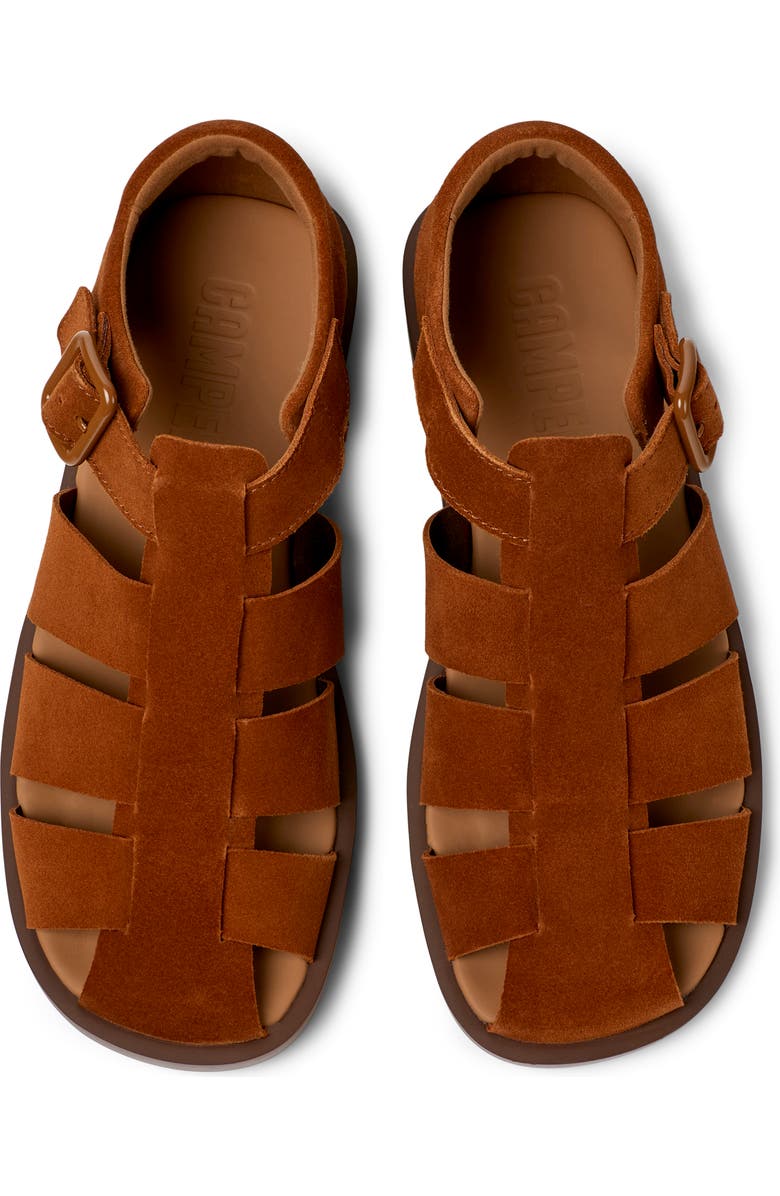 Camper Don Fisherman Sandal, Alternate, color, Medium Brown