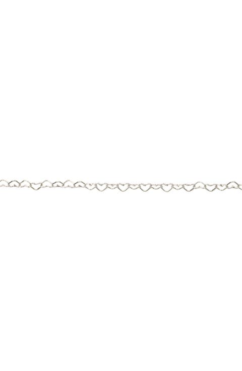 Heart Chain Bracelet