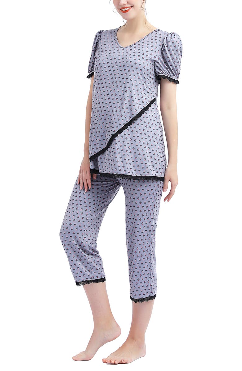 Kimi and Kai Drew Maternity Pajamas, Alternate, color,