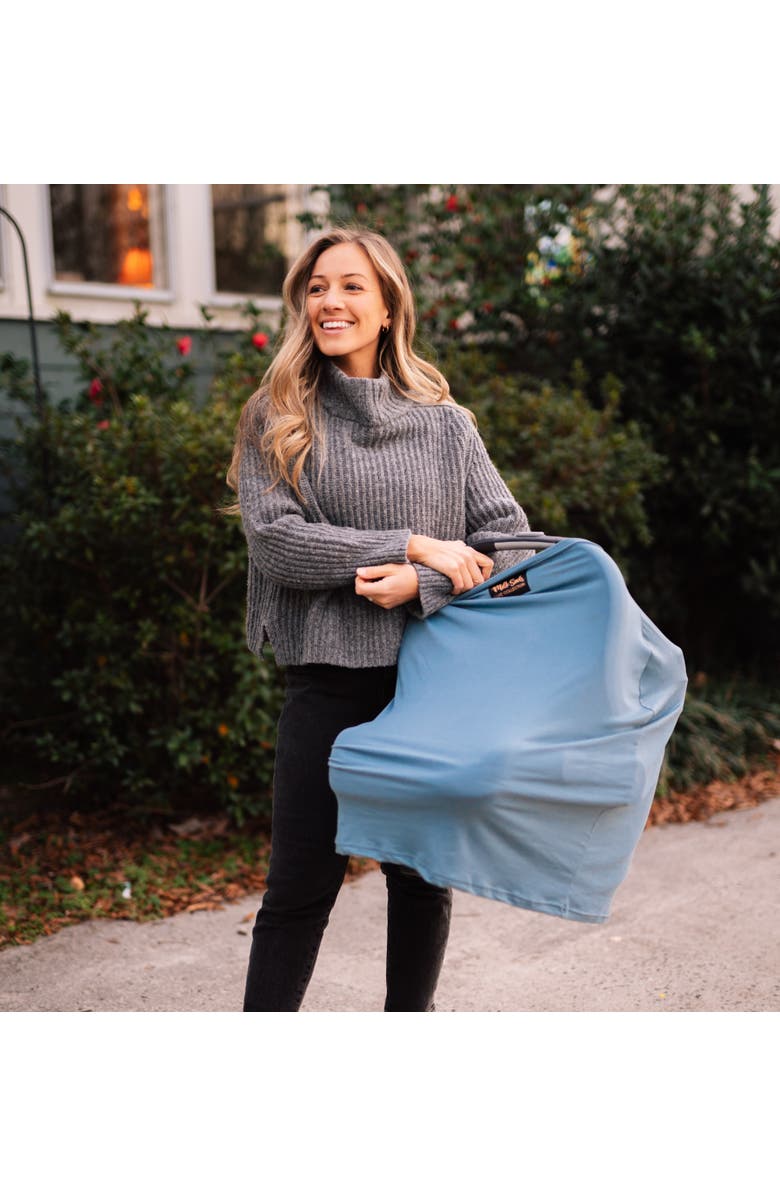 Milk Snob 5-in-1 Luxe Nursing and Car Seat Cover, Alternate, color, Luxe Jade