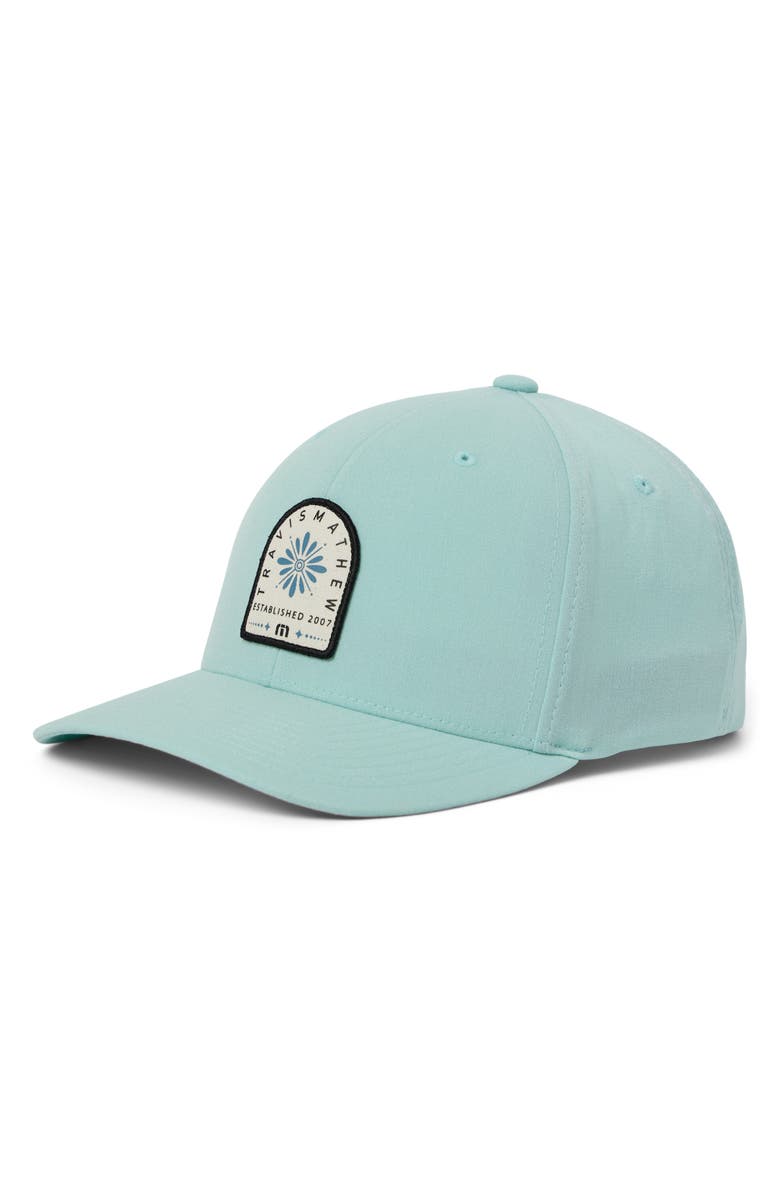 TravisMathew Loyalty Points Baseball Cap, Main, color, Eggshell Blue