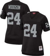 Mitchell & Ness Women's Mitchell & Ness Charles Woodson Black Las Vegas Raiders Legacy Replica Team Jersey