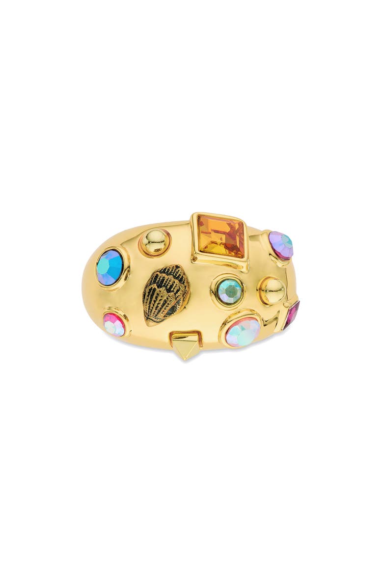 Mixed Crystal Cocktail Ring, Alternate, color, GOLD MULTI