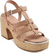 DKNY Fisherman Platform Sandal