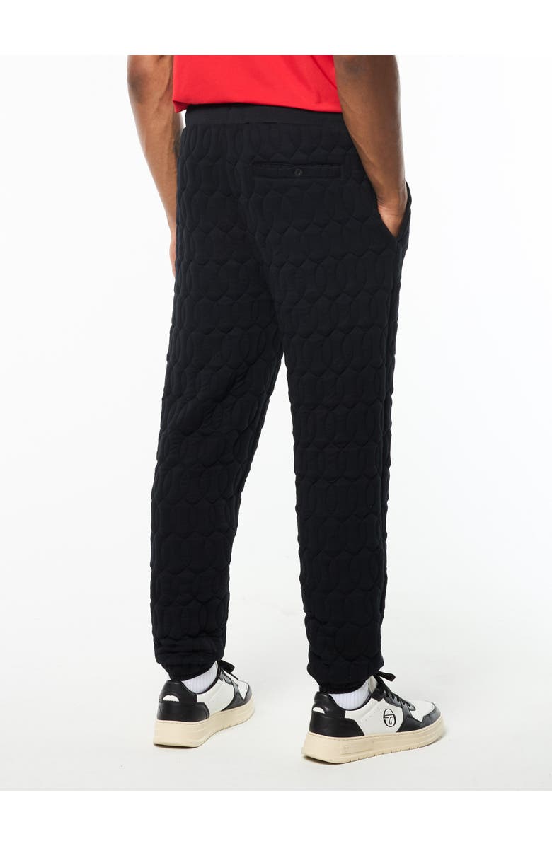Sergio Tacchini Aversa Quilted Sweatpant, Alternate, color, Black Beauty