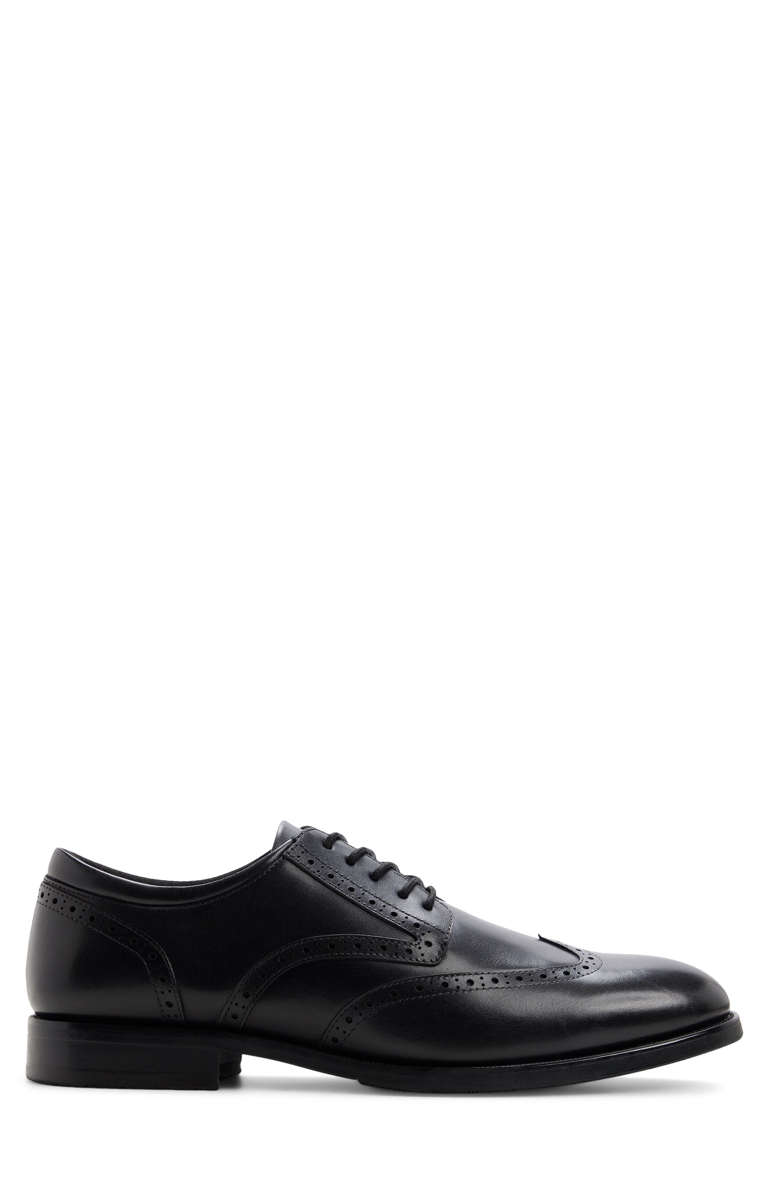 Harington Wingtip Derby, Alternate, color, BLACK