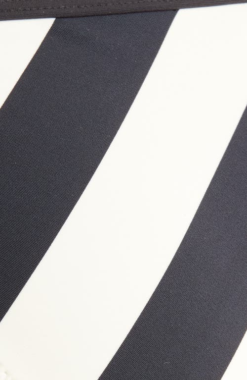 Solid & Striped The Iris String Bikini Bottom In Noir