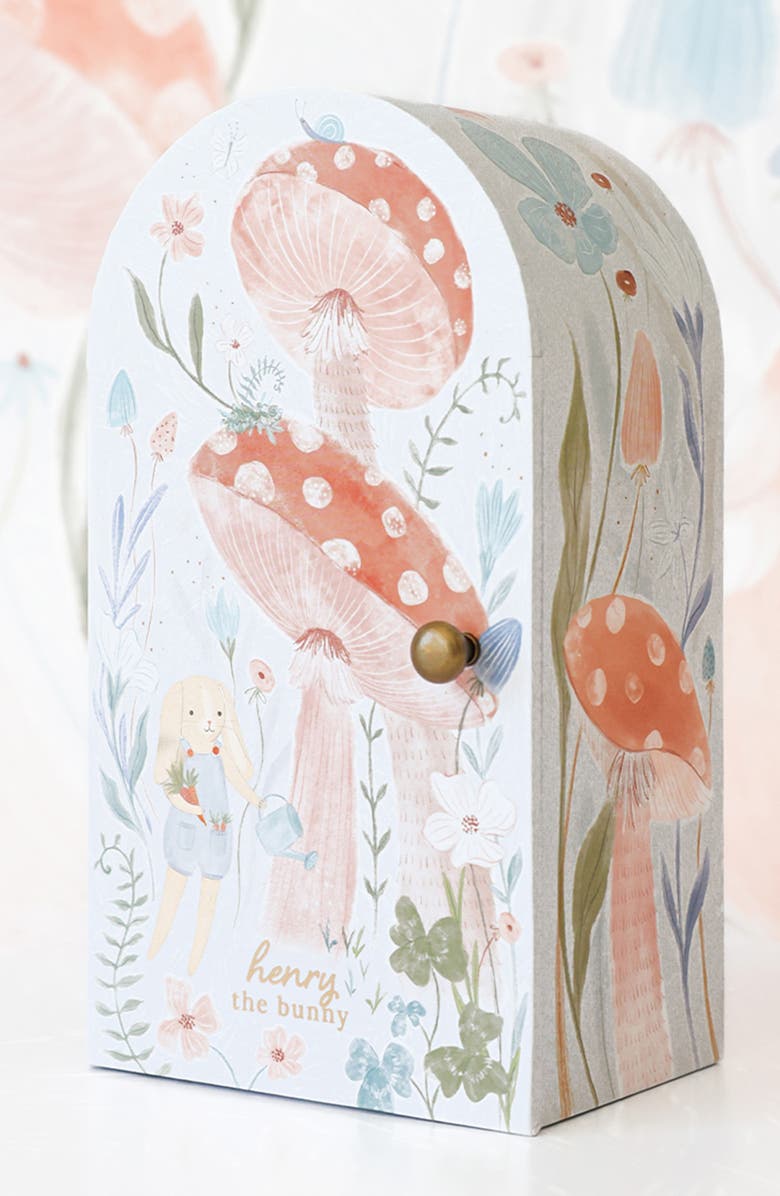 cuddle+kind Tiny Henry The Bunny Stuffed Animal, Alternate, color, Blue