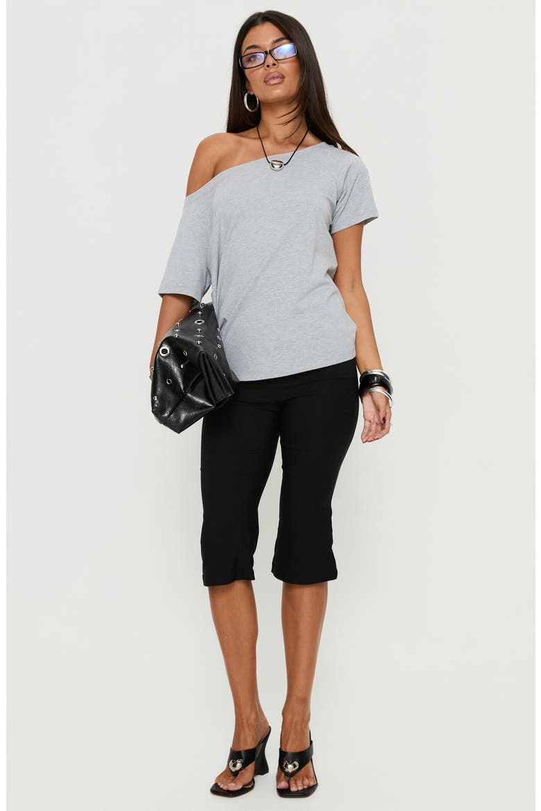 Icon Baby Off the Shoulder Top, Alternate, color, GREY